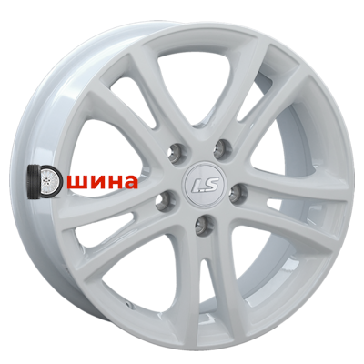 LS 1072 6,5x16/5x112 ET40 D57,1 White (конус, C645)
