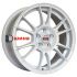 Alcasta M20 6x15/5x100 ET38 D57,1 White