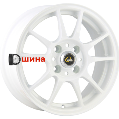 CrossStreet CR-07 6x15/5x105 ET39 D56,6 White
