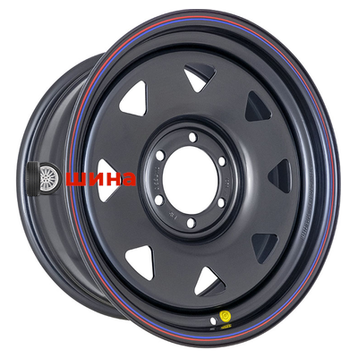 Off-Road Wheels Тойота Ниссан 8x18/6x139,7 ET15 D110 черный (треуг.)