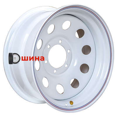 Off-Road Wheels Тойота Ниссан 8x17/6x139,7 ET-25 D110 белый