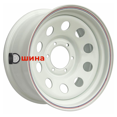 Off-Road Wheels Тойота Ниссан 8x17/6x139,7 ET10 D110 белый