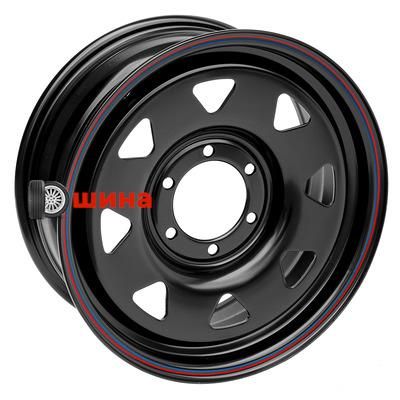 Off-Road Wheels Тойота Ниссан 7x17/6x139,7 ET30 D110 черный (треуг. мелкий)