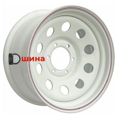 Off-Road Wheels Тойота Ниссан 8x16/6x139,7 ET10 D110 белый