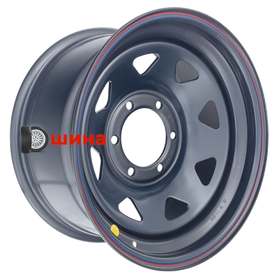 Off-Road Wheels Toyota Hilux 2.5D, 3.0D 8x16/6x139,7 ET10 D110 черный (треуг. мелкий)