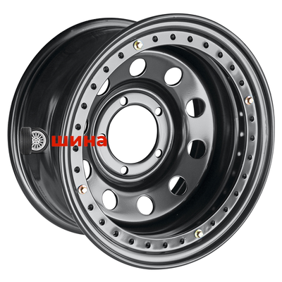 Off-Road Wheels УАЗ 8x16/5x139,7 ET-24 D110 черный с бедлоком (черный)