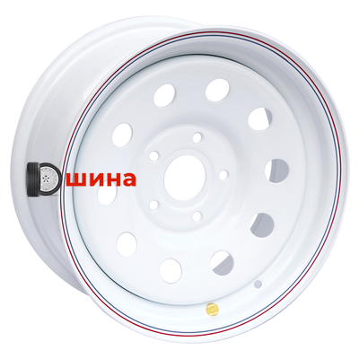 Off-Road Wheels VW Amarok 7x16/5x120 ET20 D65,1 белый