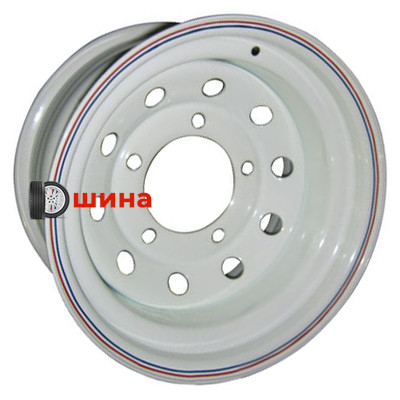 Off-Road Wheels УАЗ 8x15/5x139,7 ET-24 D110 белый