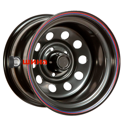 Off-Road Wheels УАЗ 8x15/5x139,7 ET-24 D110 черный