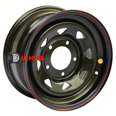 Off-Road Wheels Jeep 8x15/5x114,3 ET0 D84 черный (треуг. мелкий)