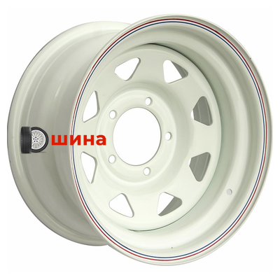 Off-Road Wheels УАЗ 7x15/5x139,7 ET25 D110 белый (треуг.)