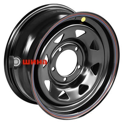 Off-Road Wheels УАЗ 7x15/5x139,7 ET25 D110 черный (треуг. мелкий)