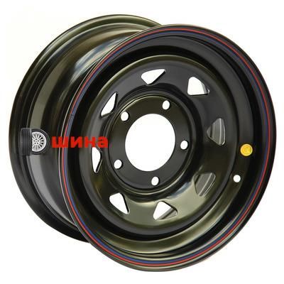 Off-Road Wheels УАЗ 7x15/5x139,7 ET10 D110 черный (треуг. мелкий)