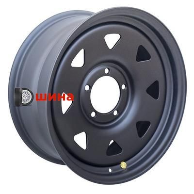 Off-Road Wheels УАЗ, ГАЗ Соболь, Dodge Ram 1500 8x18/5x139,7 ET20 D110 Черный матовый (треуг. мелкий), Off-Road Whee