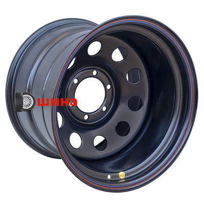 Off-Road Wheels Тойота Ниссан 12x17/6x139,7 ET-55 D110 черный
