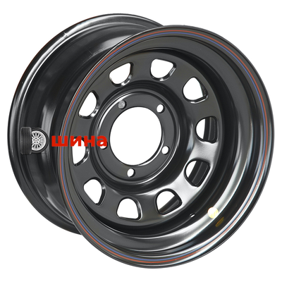 Off-Road Wheels УАЗ 8x16/5x139,7 ET-19 D110 черный