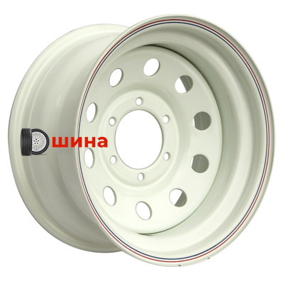 Off-Road Wheels Тойота Ниссан 8x15/6x139,7 ET-19 D110 белый
