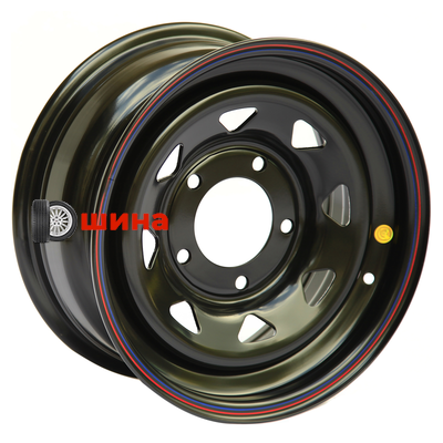Off-Road Wheels УАЗ 8x15/5x139,7 ET-19 D110 черный (треуг.)