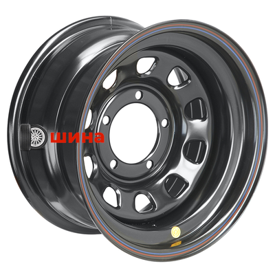 Off-Road Wheels УАЗ 8x15/5x139,7 ET-19 D110 черный