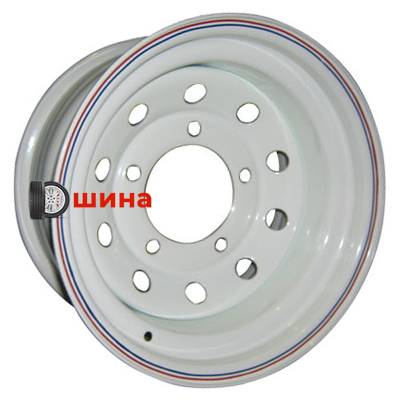 Off-Road Wheels УАЗ 7x15/5x139,7 ET-3 D110 белый