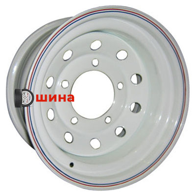 Off-Road Wheels УАЗ 7x15/5x139,7 ET-19 D110 белый