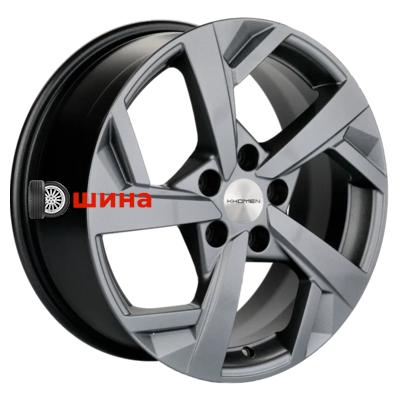 Khomen Wheels KHW1712 (Karog/Octavia/Tiguan) 7x17/5x112 ET43 D57,1 G-Silver