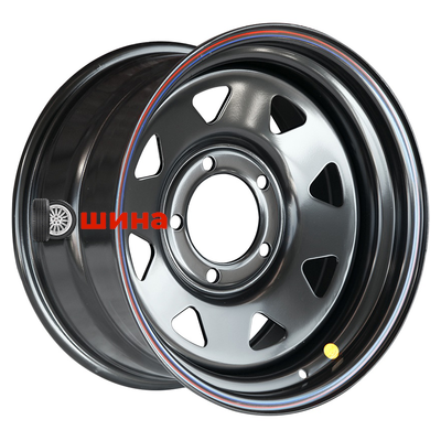 Off-Road Wheels Тойота Ленд Крузер 100/105 8x16/5x150 ET0 D113 черный (треуг. мелкий)
