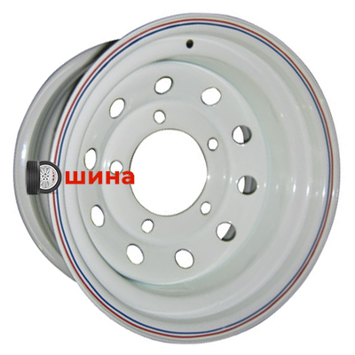 Off-Road Wheels Мерседес 8x16/5x130 ET0 D84 белый