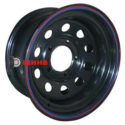 Off-Road Wheels Мерседес 8x16/5x130 ET0 D84 черный