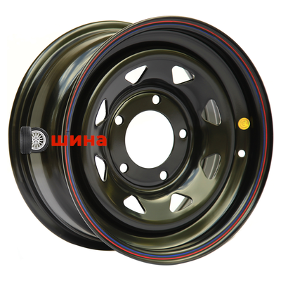 Off-Road Wheels Мерседес 8x16/5x130 ET0 D84 черный (треуг. мелкий)