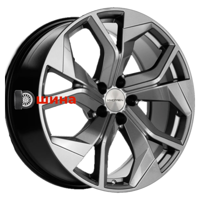 Khomen Wheels KHW2006 (RX) 8,5x20/5x114,3 ET30 D60,1 Brilliant Silver