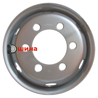 Better 10мм 6x17,5/6x222,25 ET135 D164 Sil футорка, с вент.