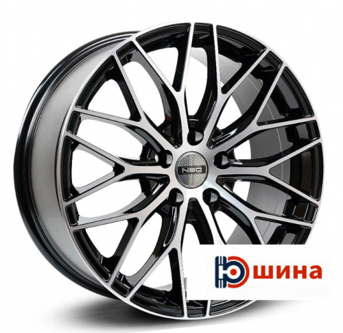 NEO240 R20 / 8.5JPCD 5x114.3ET 42 ЦО 67.1 Черный с полированной лицевой поверхностью